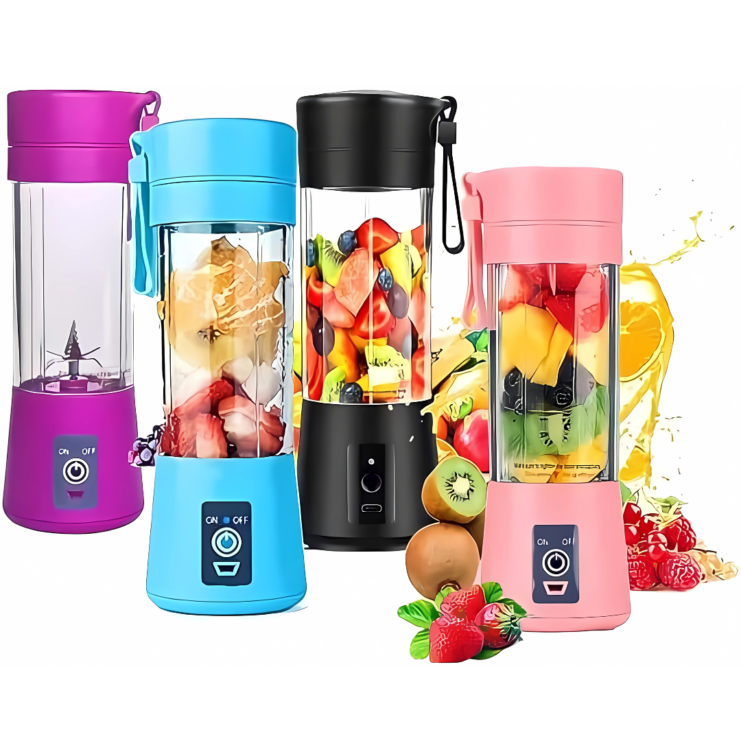 Mini USB Portable Juicer Blender – Rechargeable Electric Fruit Extractor