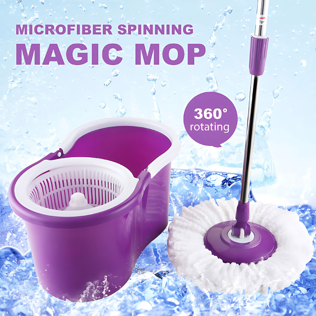360° Spin Mop with Bucket