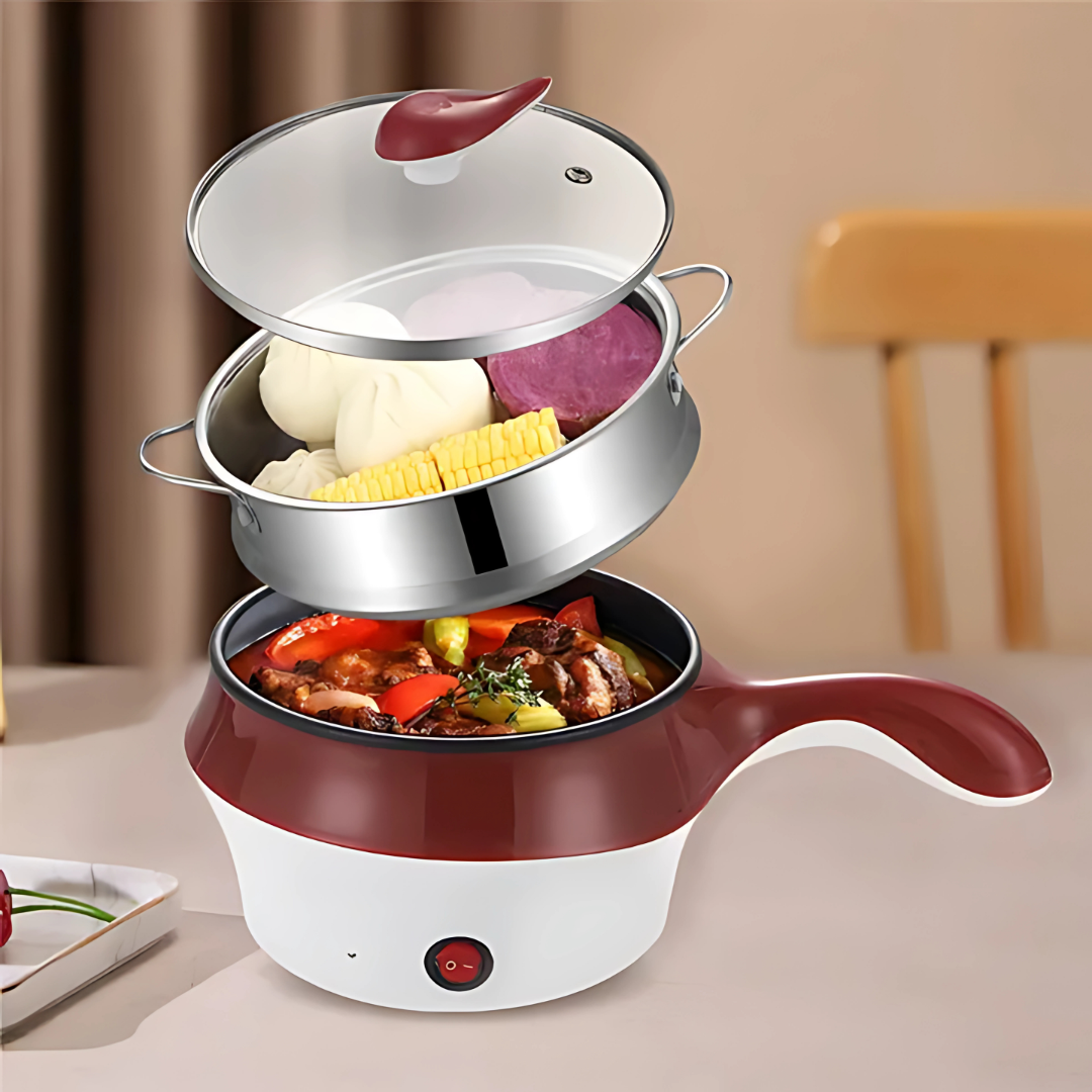 Multi-Function Electric Multicooker, Rice Cooker, Steamer and Boiler