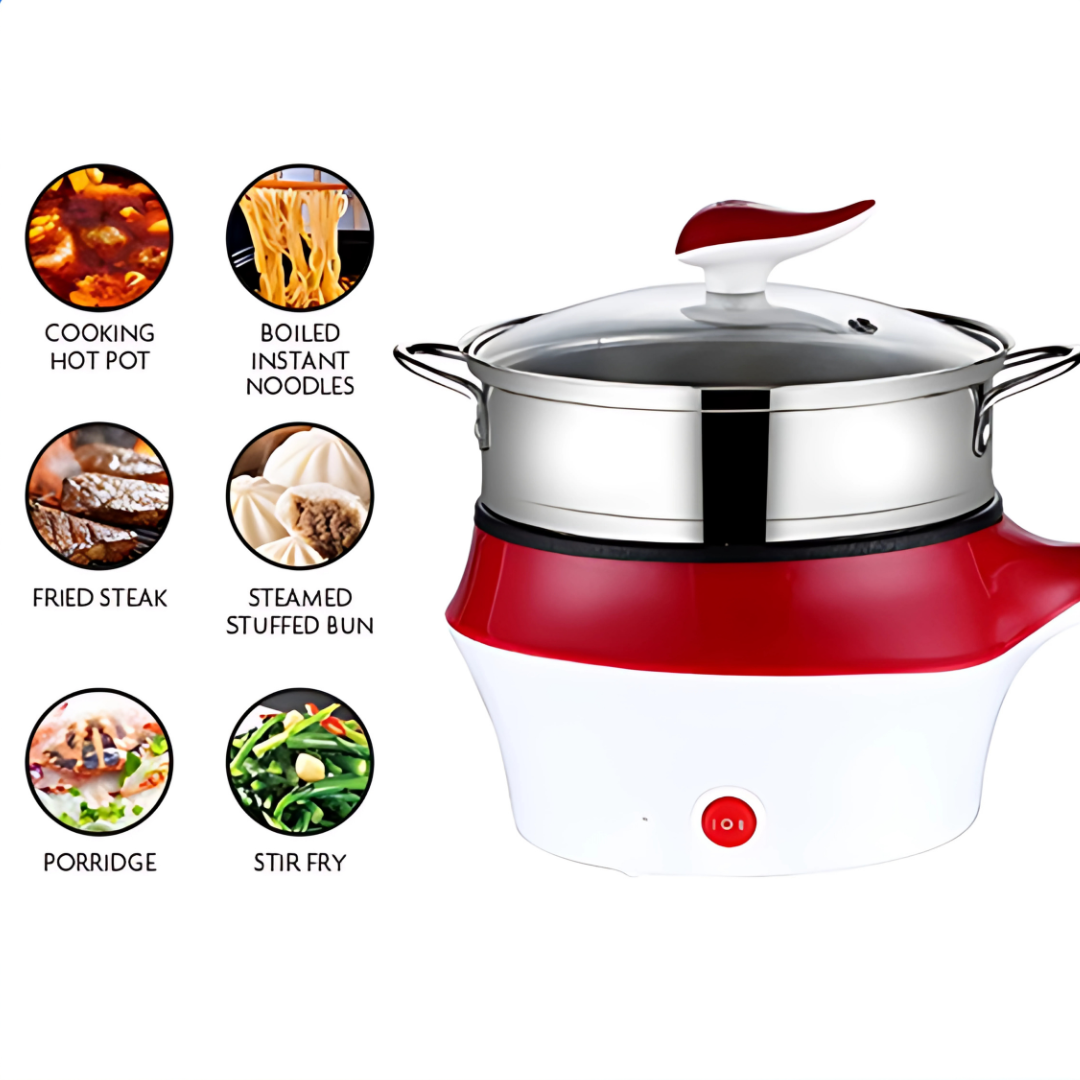 Multi-Function Electric Multicooker, Rice Cooker, Steamer and Boiler