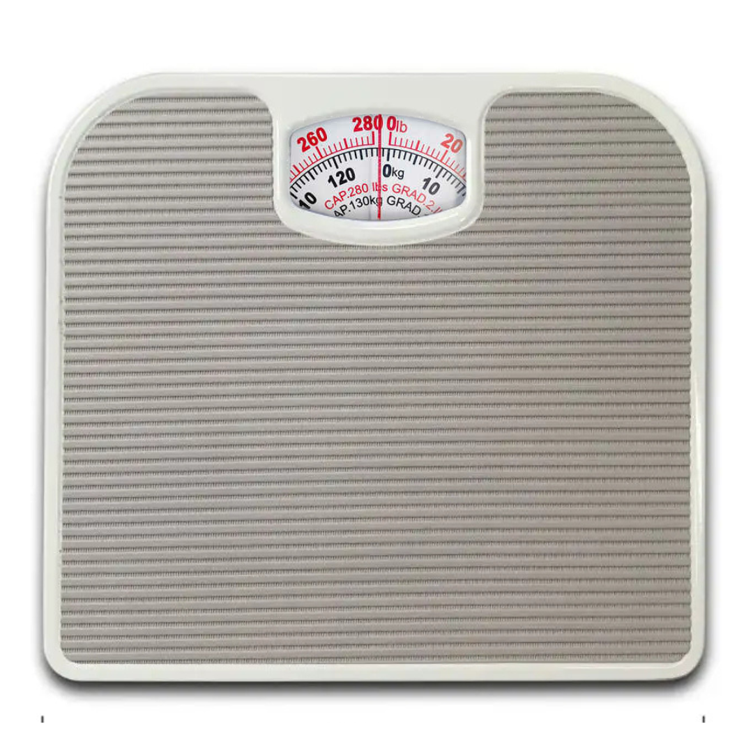 Classic Grip Non Slip Mechanical Human Weighing Scale – No Battery Needed