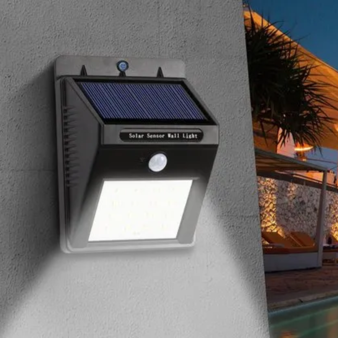 Mini 20 LED Solar Wall Light – Motion Sensor | Outdoor Use