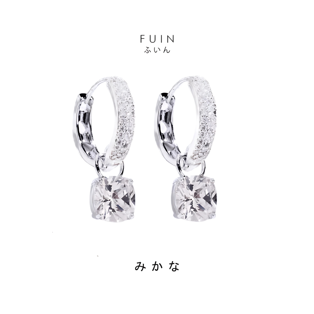 18K Gold Plated Fuin Drop Earrings for Women