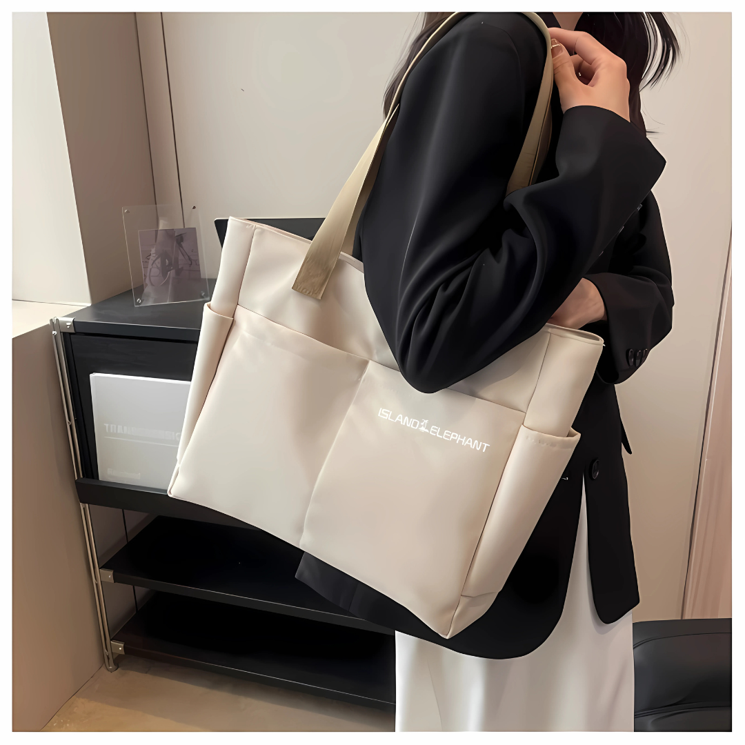 Large Waterproof Japanese Tote Bag for Women