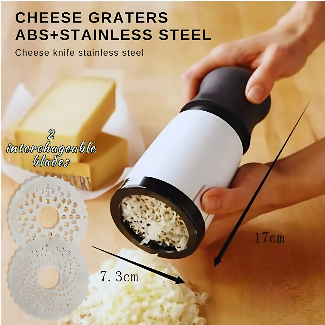 Compact Cheese Grater with Versatile Features