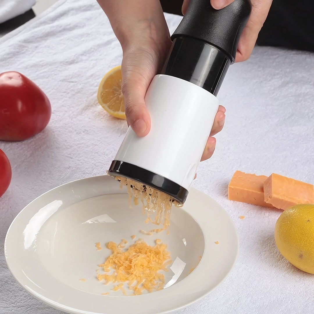 Compact Cheese Grater with Versatile Features