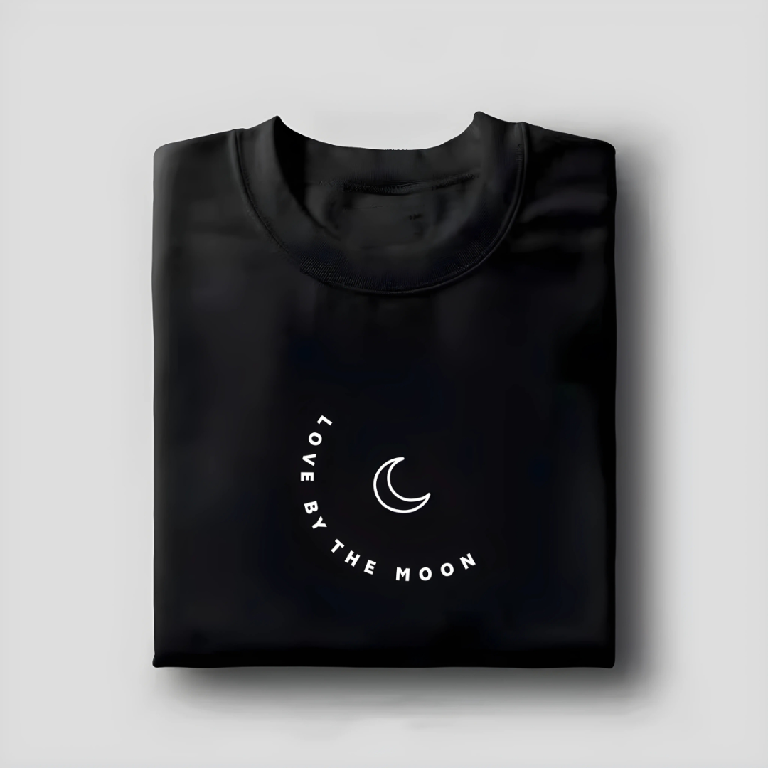 Minimalist T-Shirt for Men & Women Black & White Round Neck Shirt