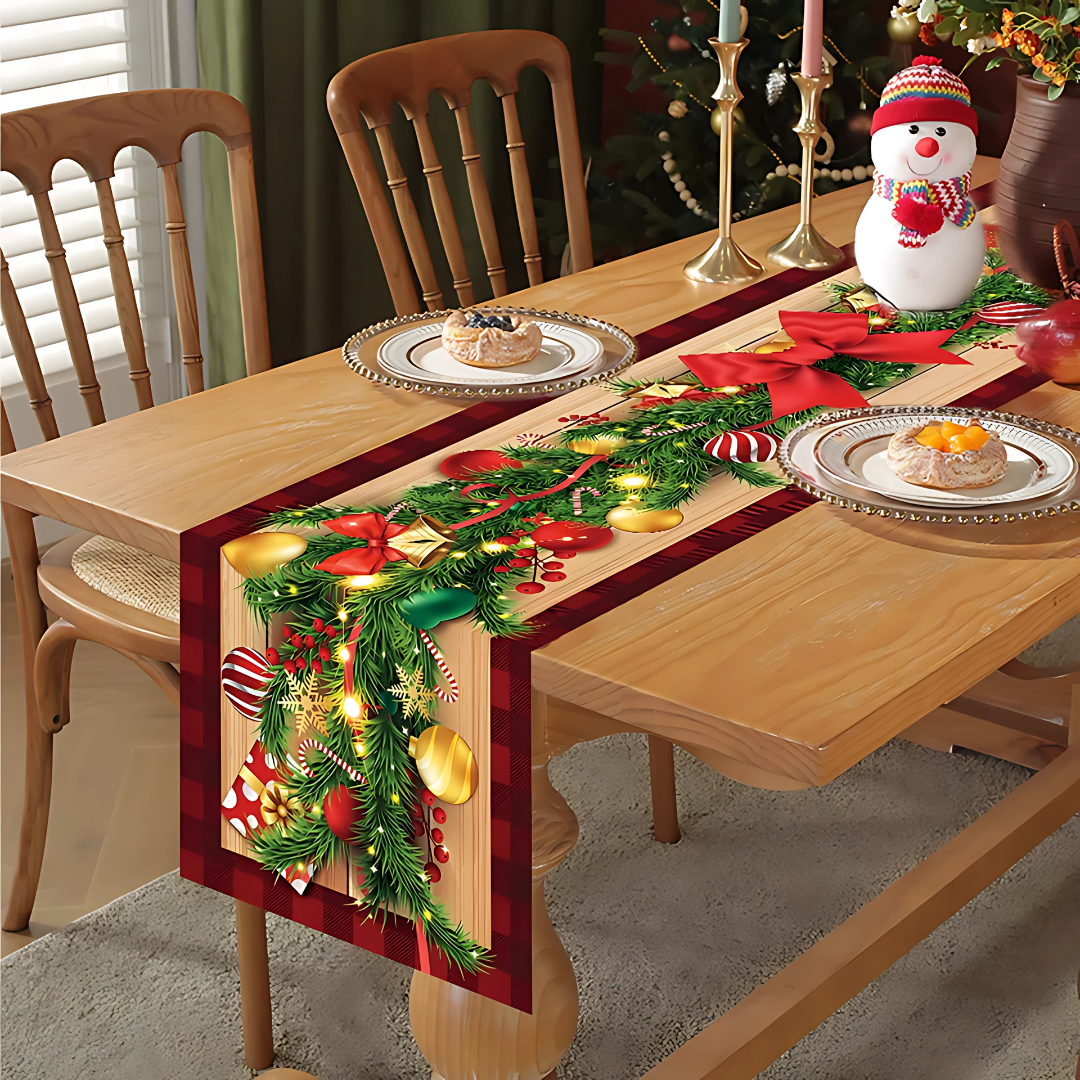 180×35CM Christmas Table Runner