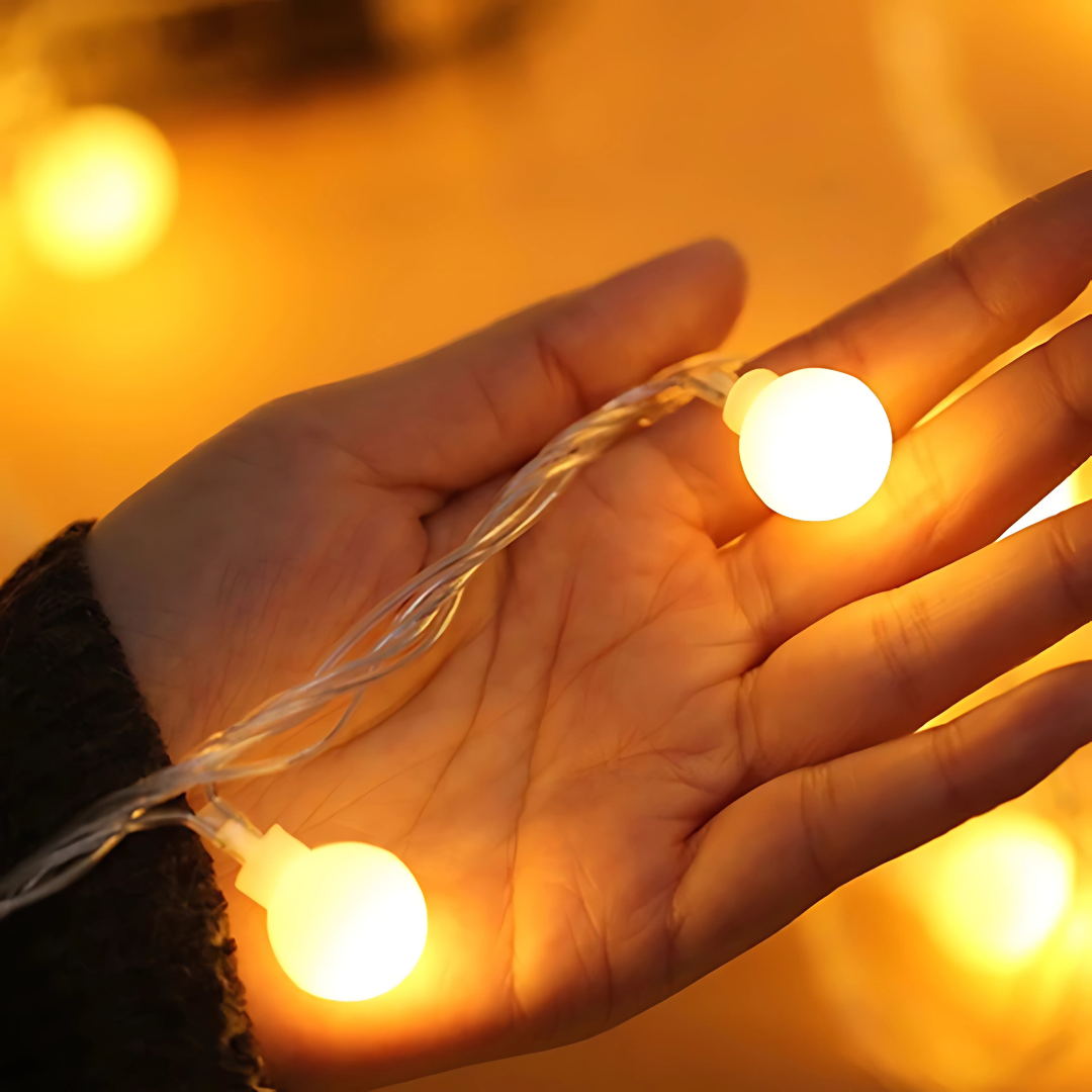 10M LED Fairy String Lights Bulb Ball Lamp