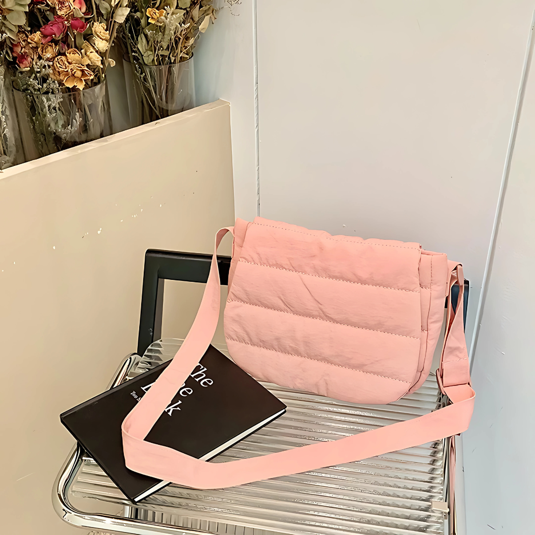Korean Cute Embroidery Sling Bag for Women Minimalist & Classy
