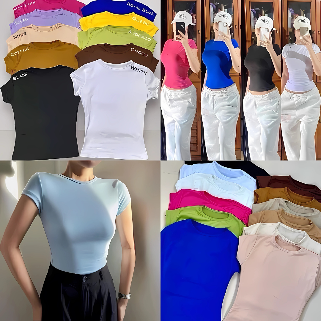 Cotton Spandex T-Shirt for Women