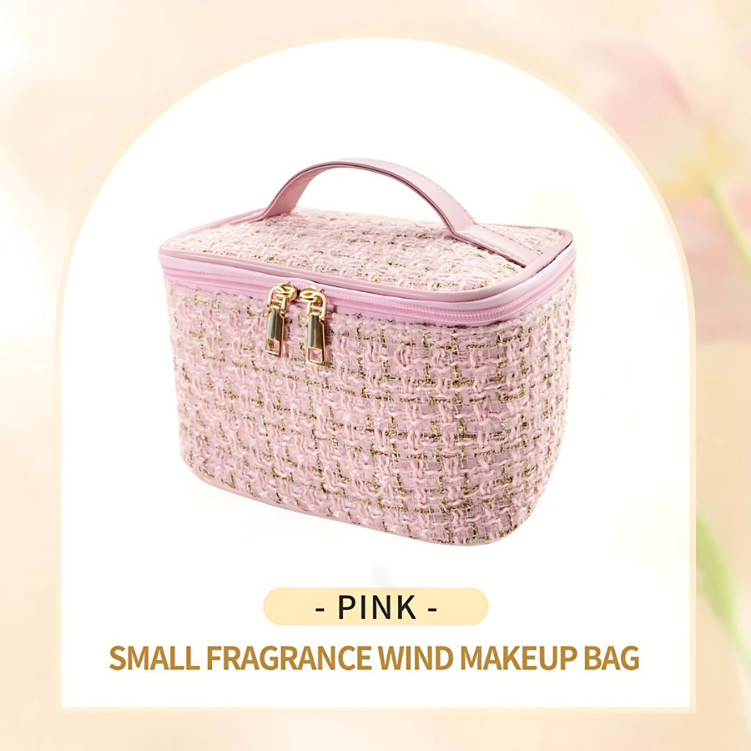 Large Capacity Cosmetic Bag Travel Makeup Organizer