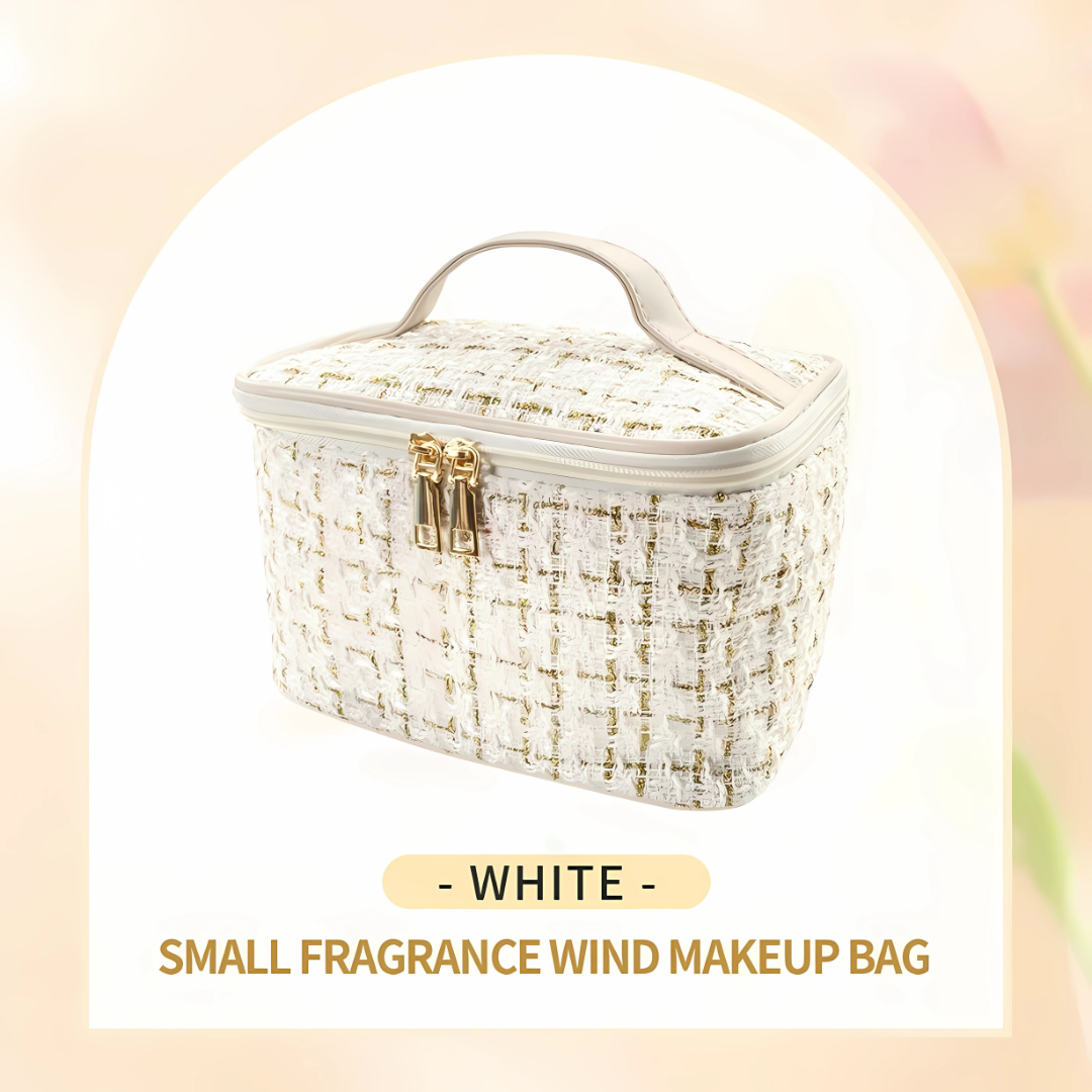 Large Capacity Cosmetic Bag Travel Makeup Organizer