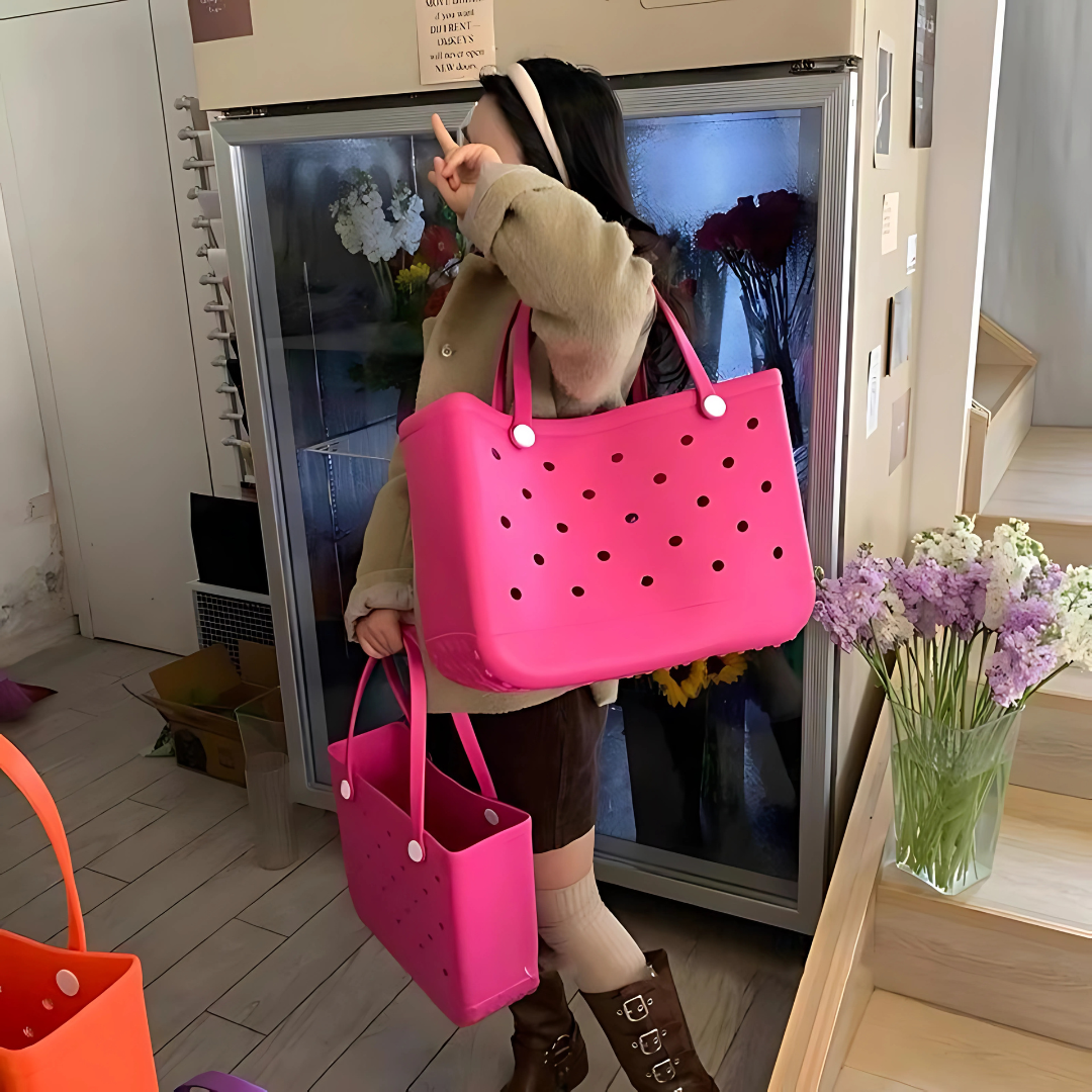 THAI Big Silicone Beach Bag – EVA Waterproof Tote Bag