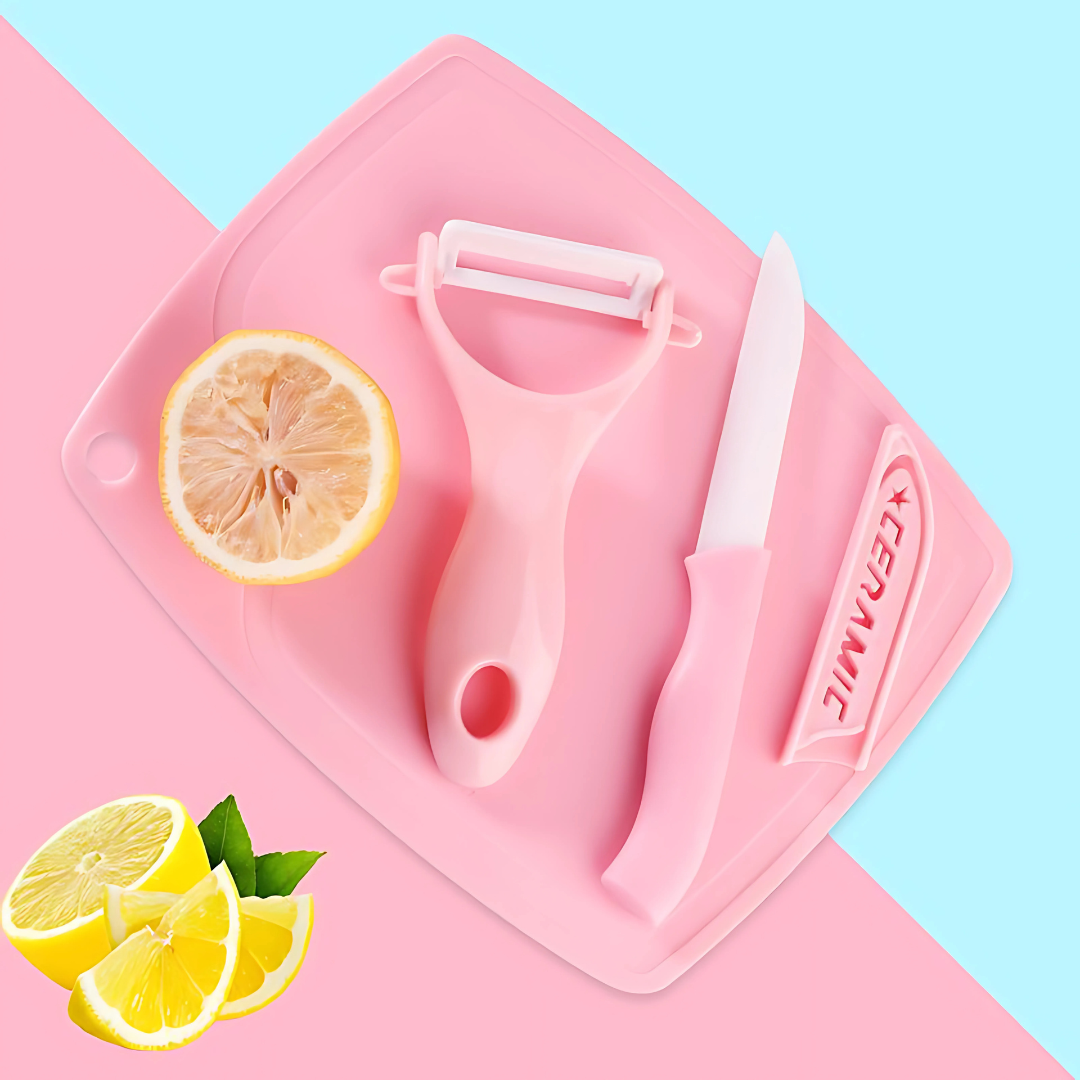 3-in-1 Ceramic Knife Set