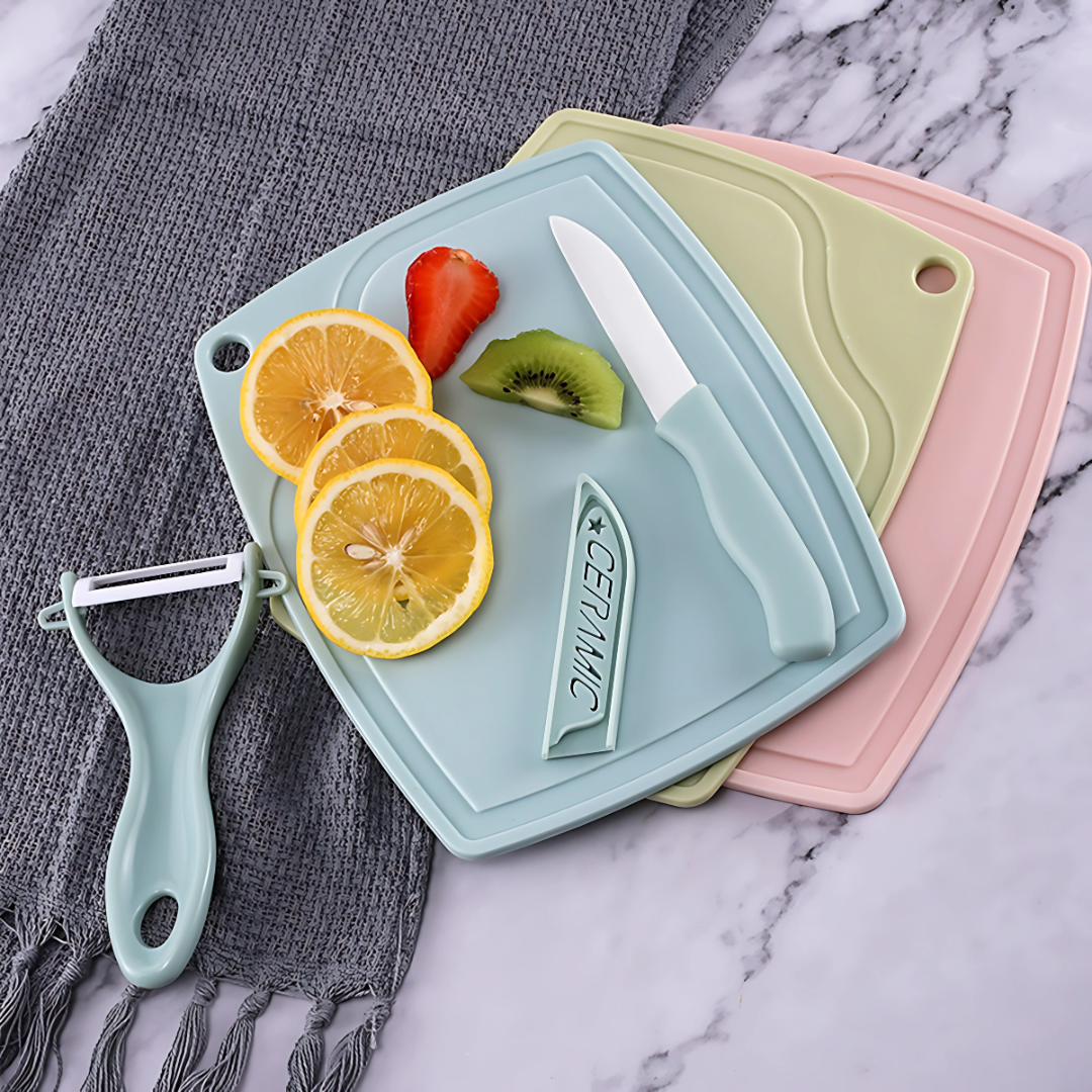3-in-1 Ceramic Knife Set