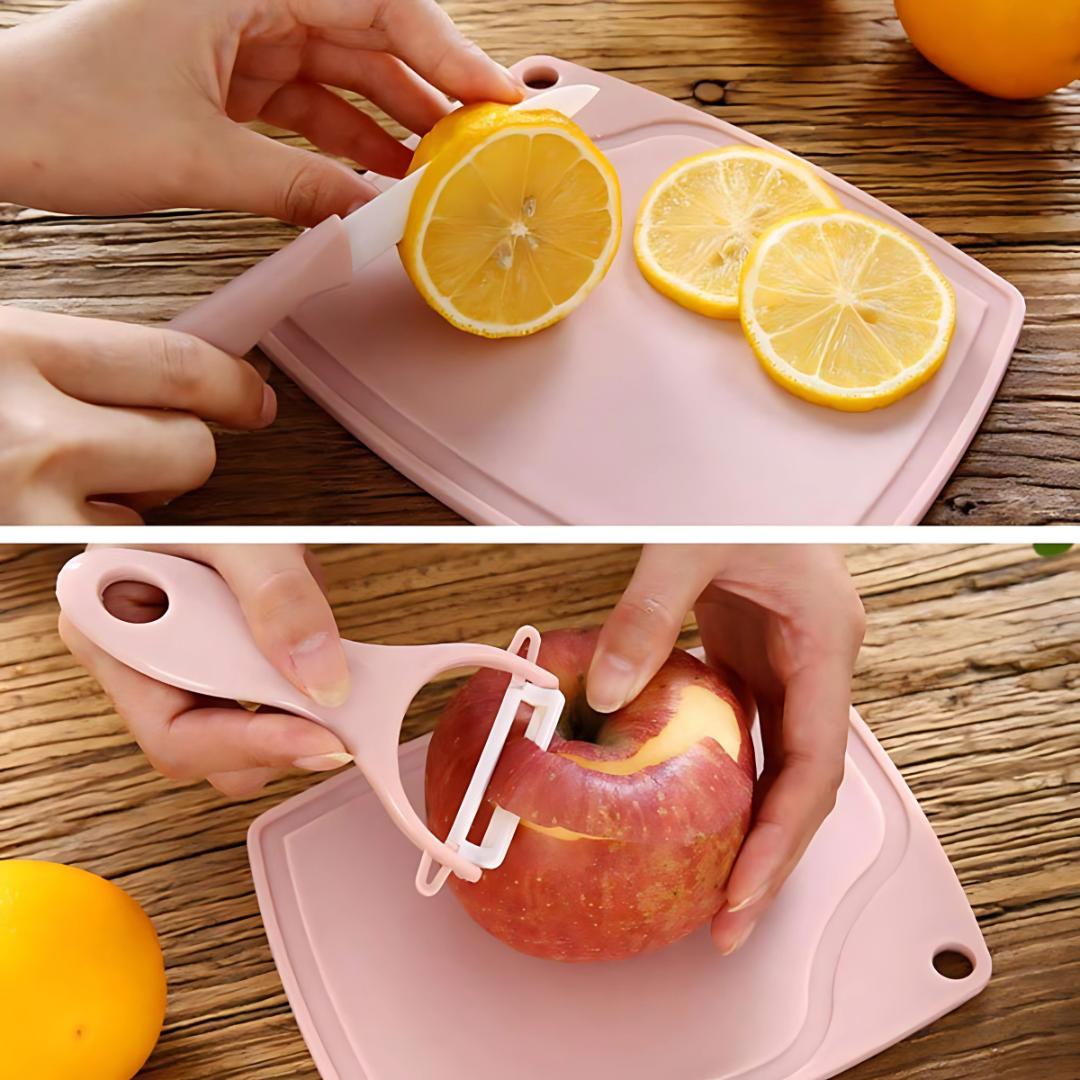 3-in-1 Ceramic Knife Set