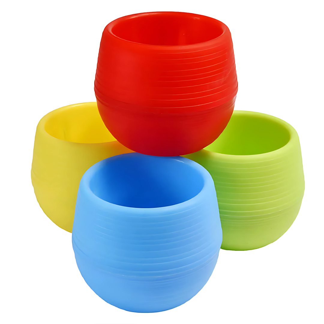 Round Plastic Flower Pot