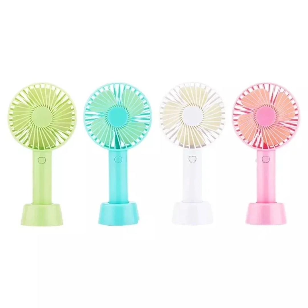 Rechargeable Handy Fan | Portable Mini USB Fan for Travel, Desk & Outdoor Use