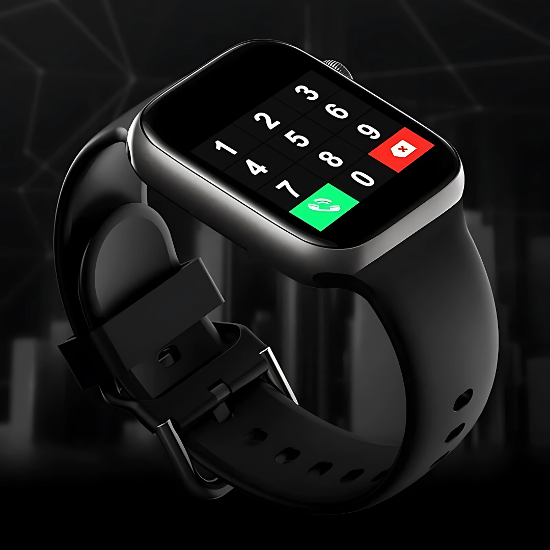 Smart Watch Waterproof Bluetooth Heart Rate, BP Monitor for Men & Women