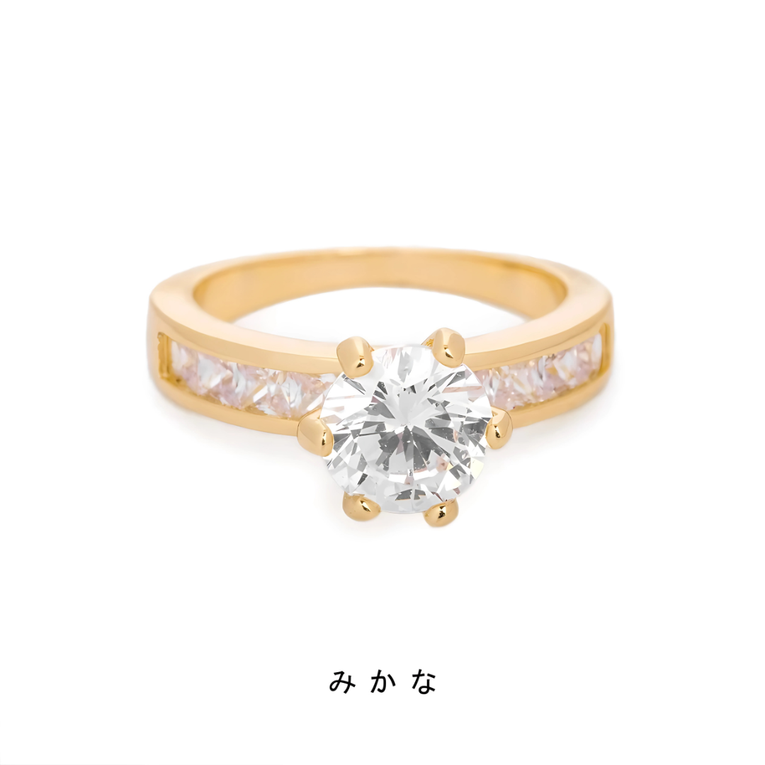 18K Gold Plated Terumi Korean Fashion Ring