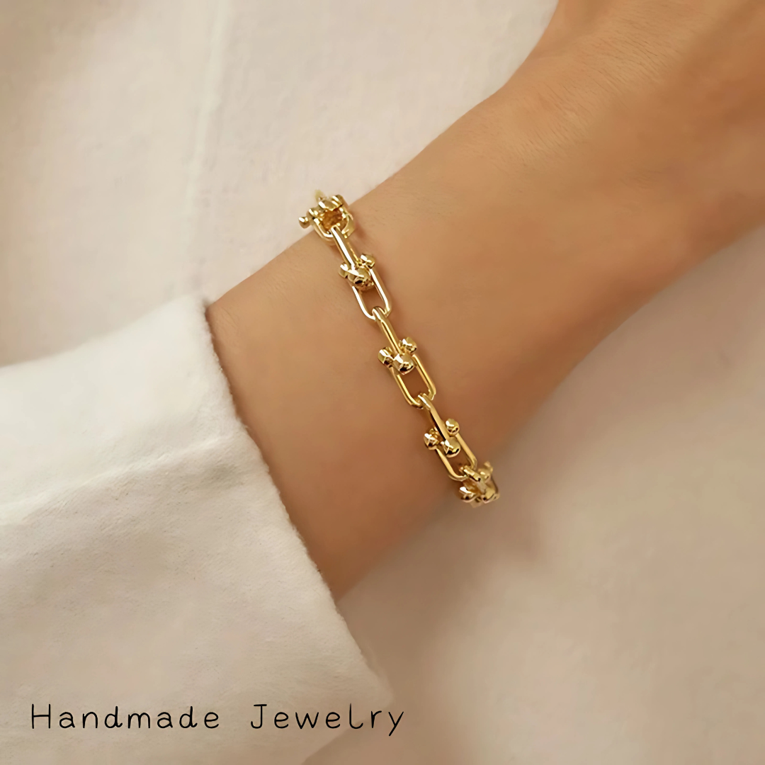 18K Gold Stainless Steel Bracelet for Women