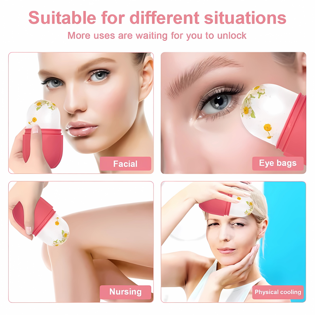 Face Ice Roller for Acne, Pore Tightening & Skin Lifting