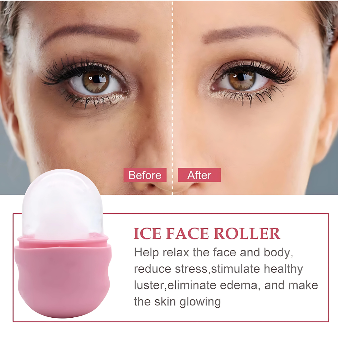 Face Ice Roller for Acne, Pore Tightening & Skin Lifting