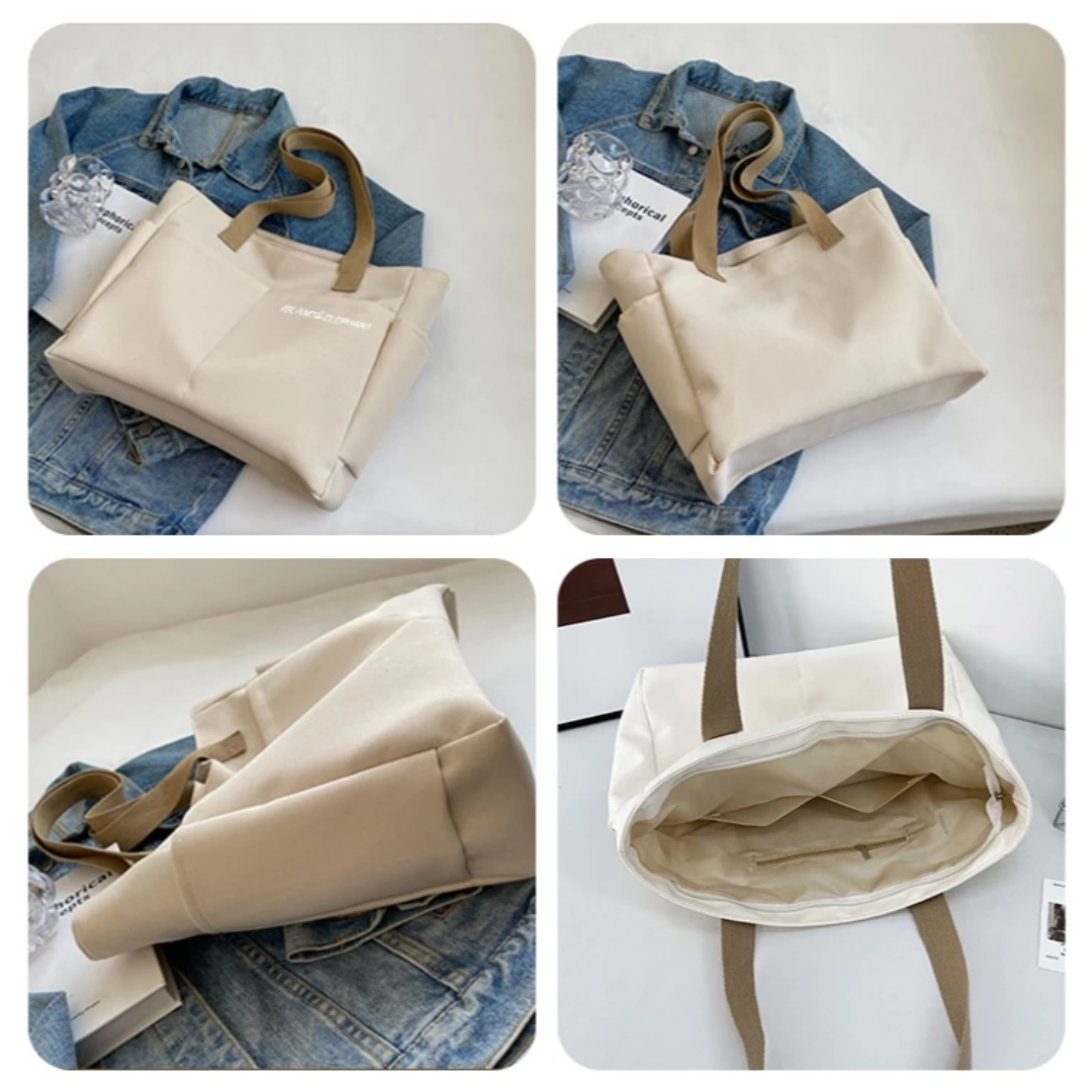 Large Waterproof Japanese Tote Bag for Women
