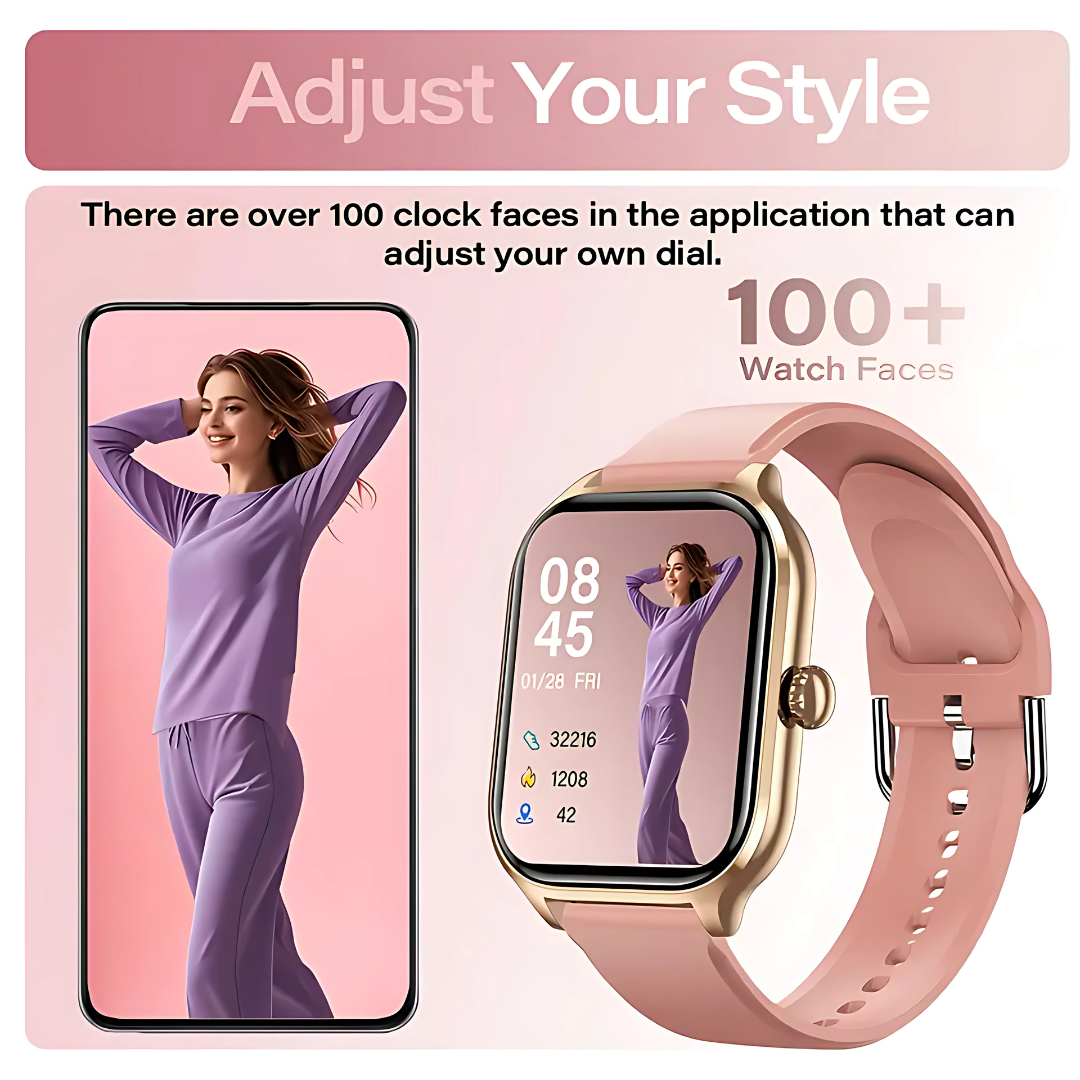 H9 Smart Watch – 2.01” Bluetooth Sports & Fitness Tracker