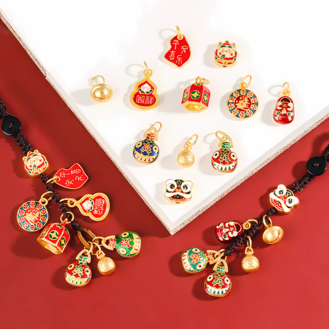 Feng Shui Wealth Protection Keychain – God of Wealth Pendant