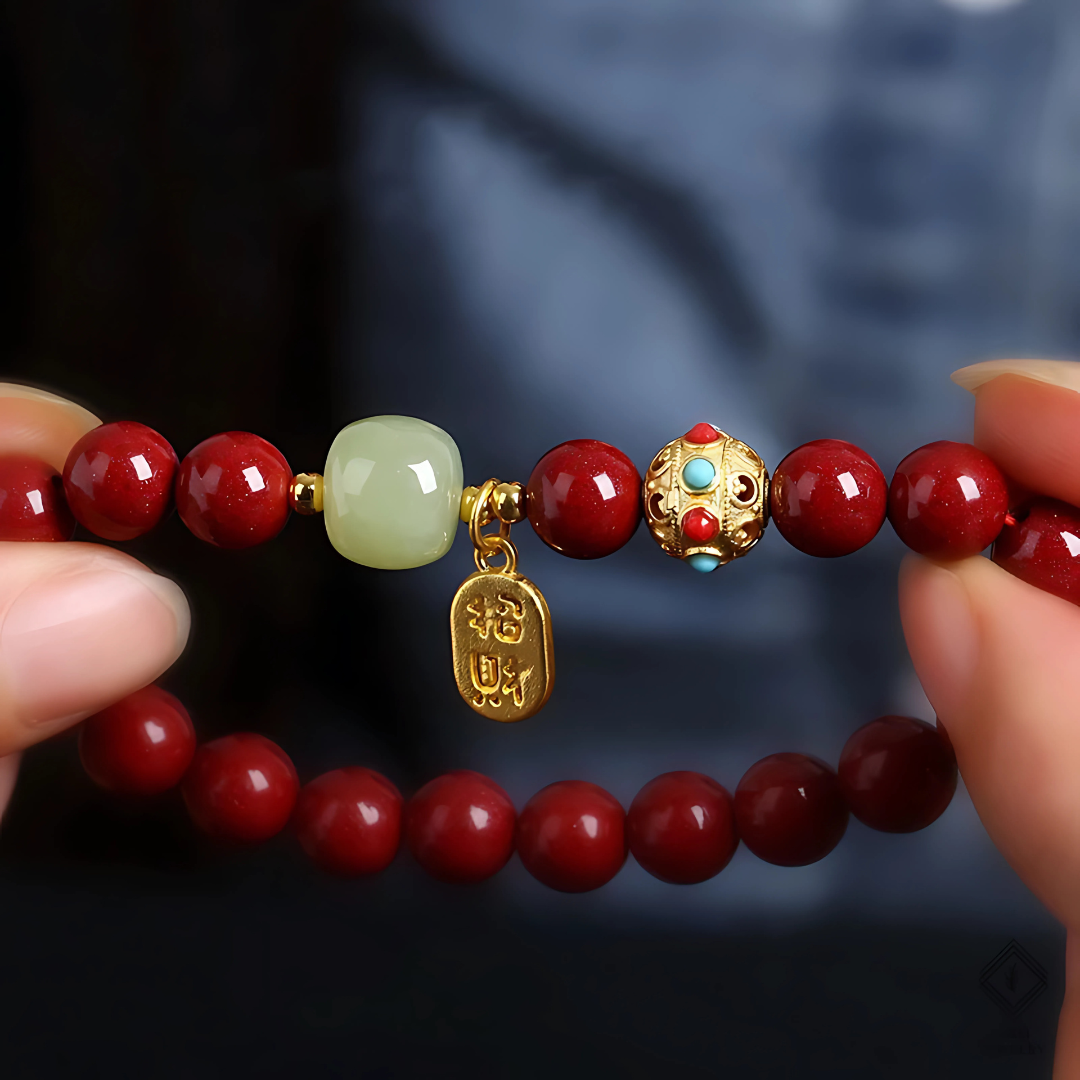 2025 Chinese Wealth & Safety Bracelet – Lucky Beads for Women