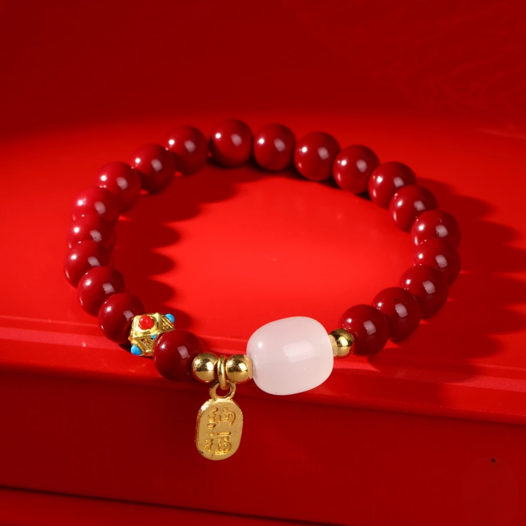 2025 Chinese Wealth & Safety Bracelet – Lucky Beads for Women