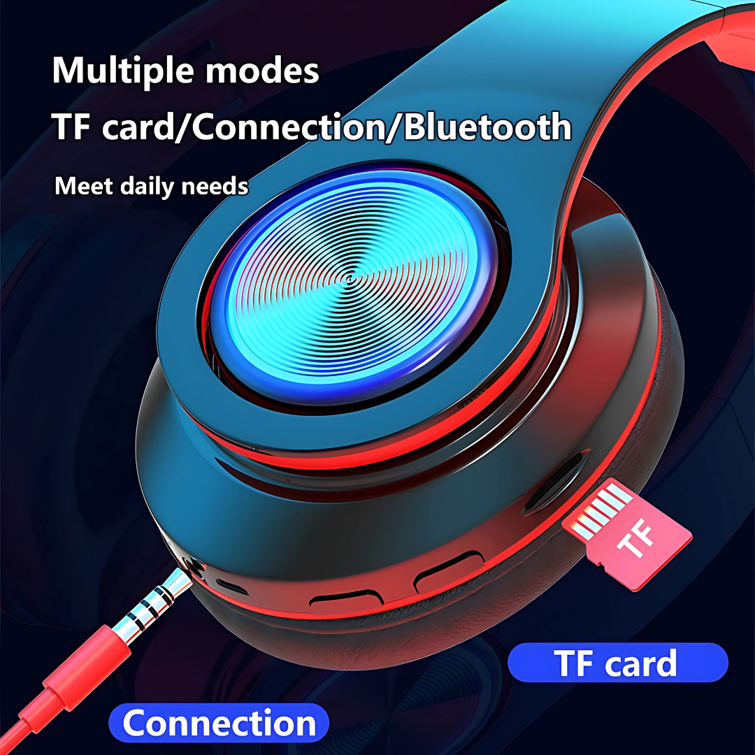 Over-Ear Bluetooth Wireless Headphones ANC Noise Cancelling