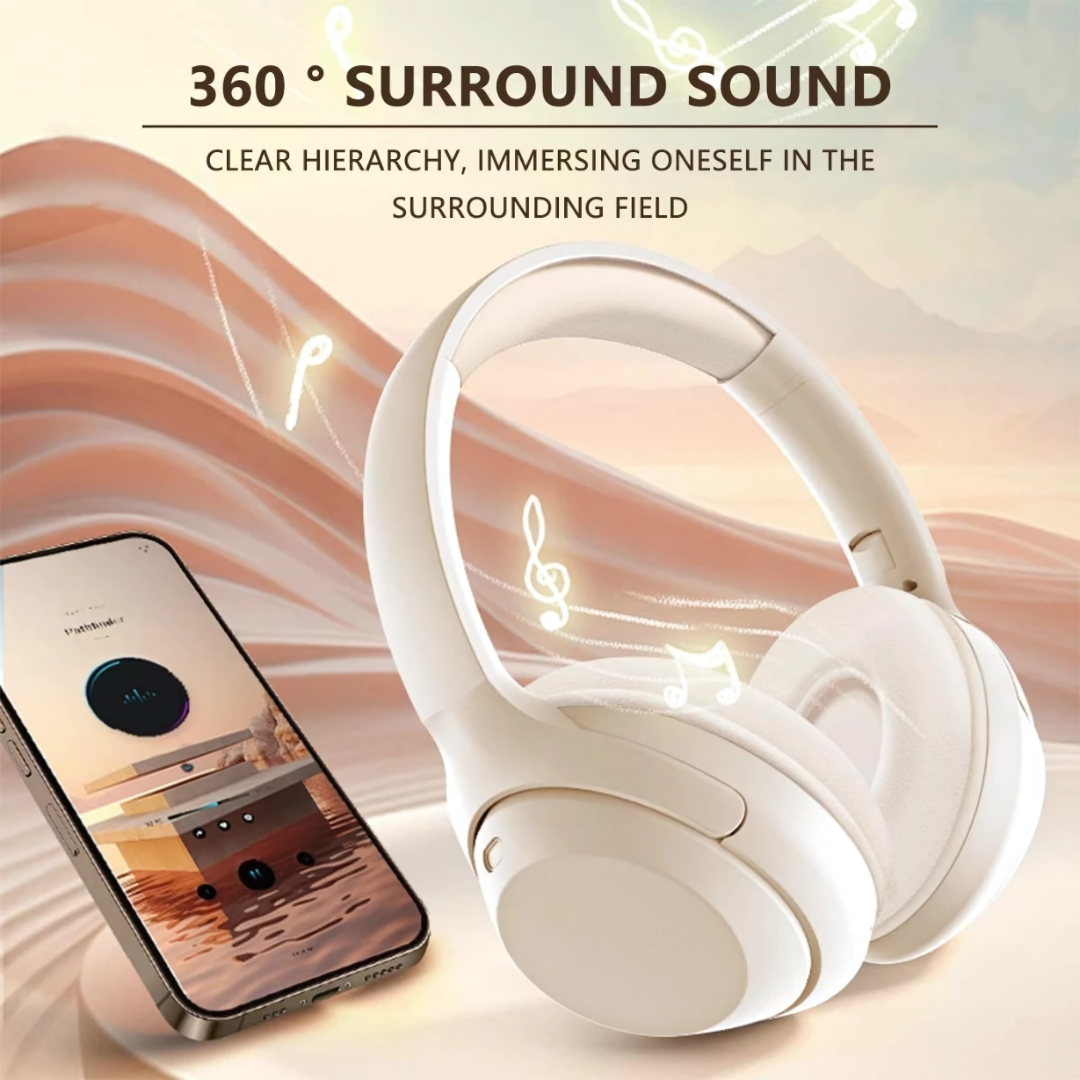 P2961 Wireless Bluetooth Headphones Noise Cancelling Stereo Headset
