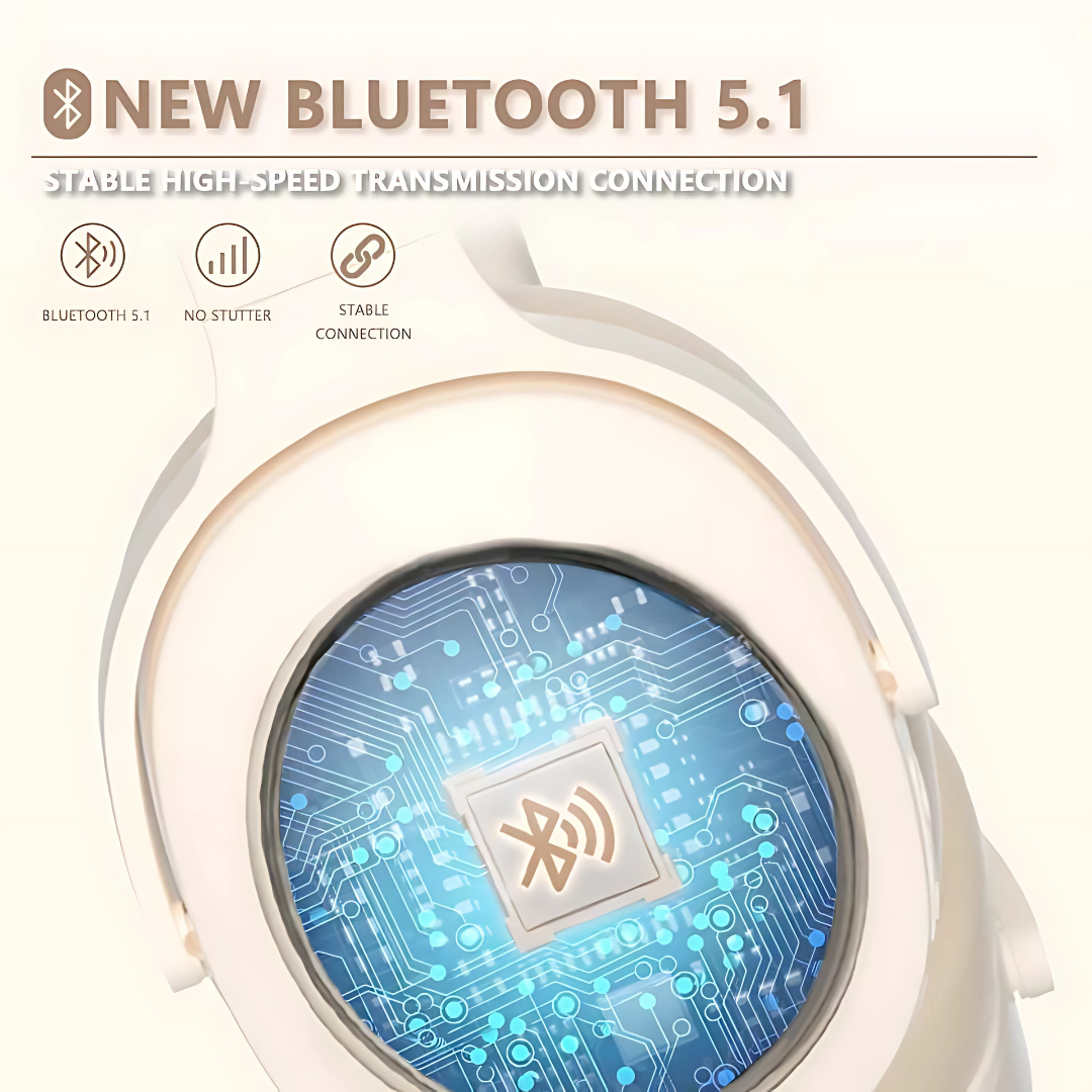 P2961 Wireless Bluetooth Headphones Noise Cancelling Stereo Headset