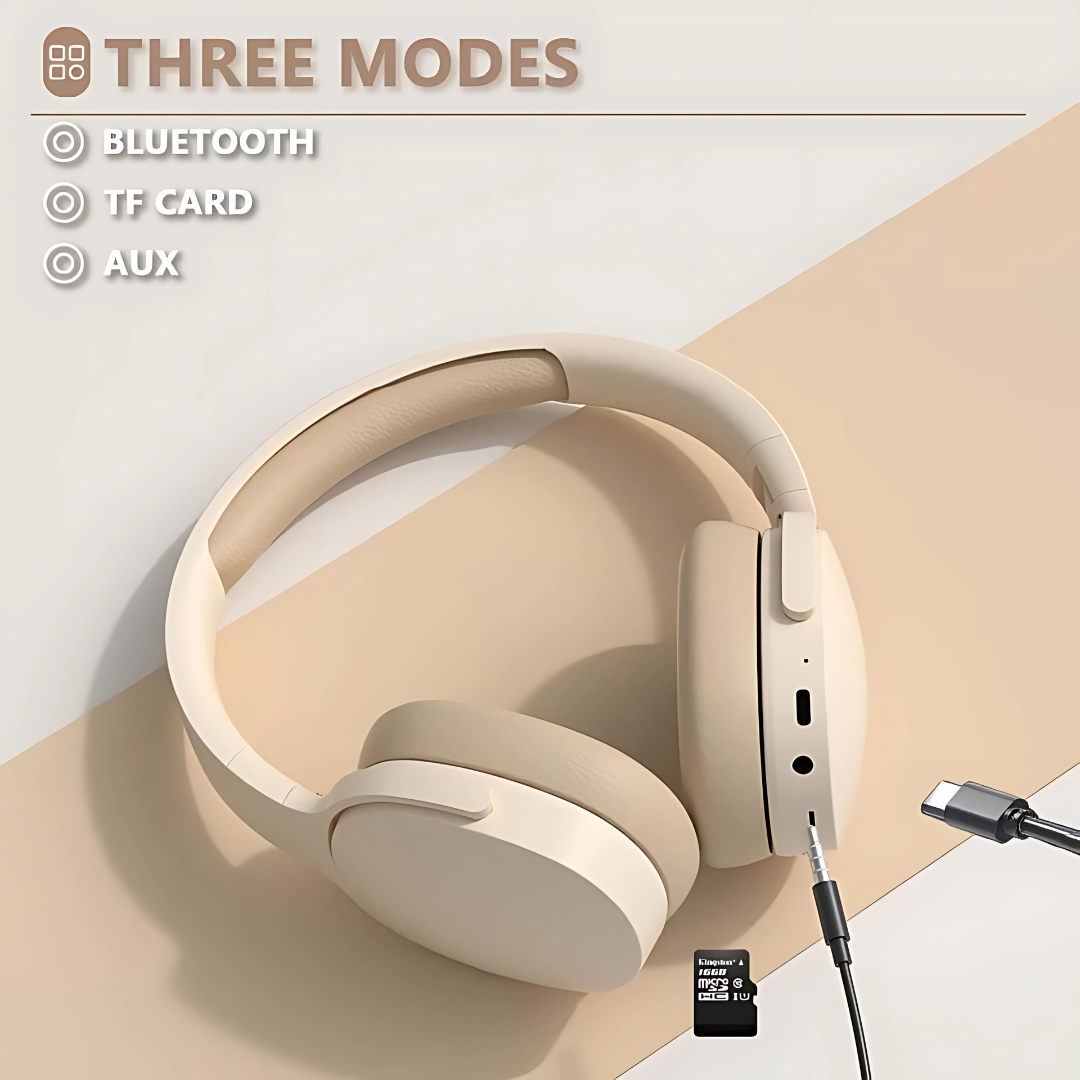 P2961 Wireless Bluetooth Headphones Noise Cancelling Stereo Headset