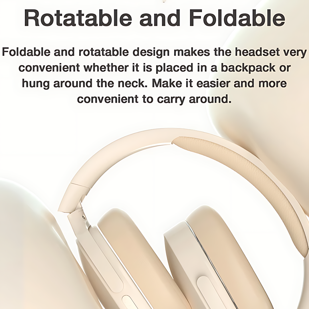 P2961 Wireless Bluetooth Headphones Noise Cancelling Stereo Headset