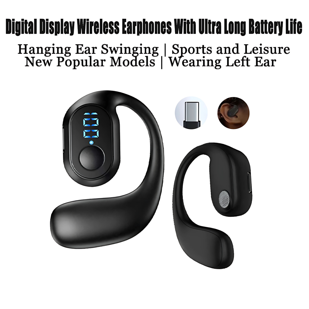 KY2 Pro Wireless Earbuds Air Conduction OWS Earphones with HiFi Stereo