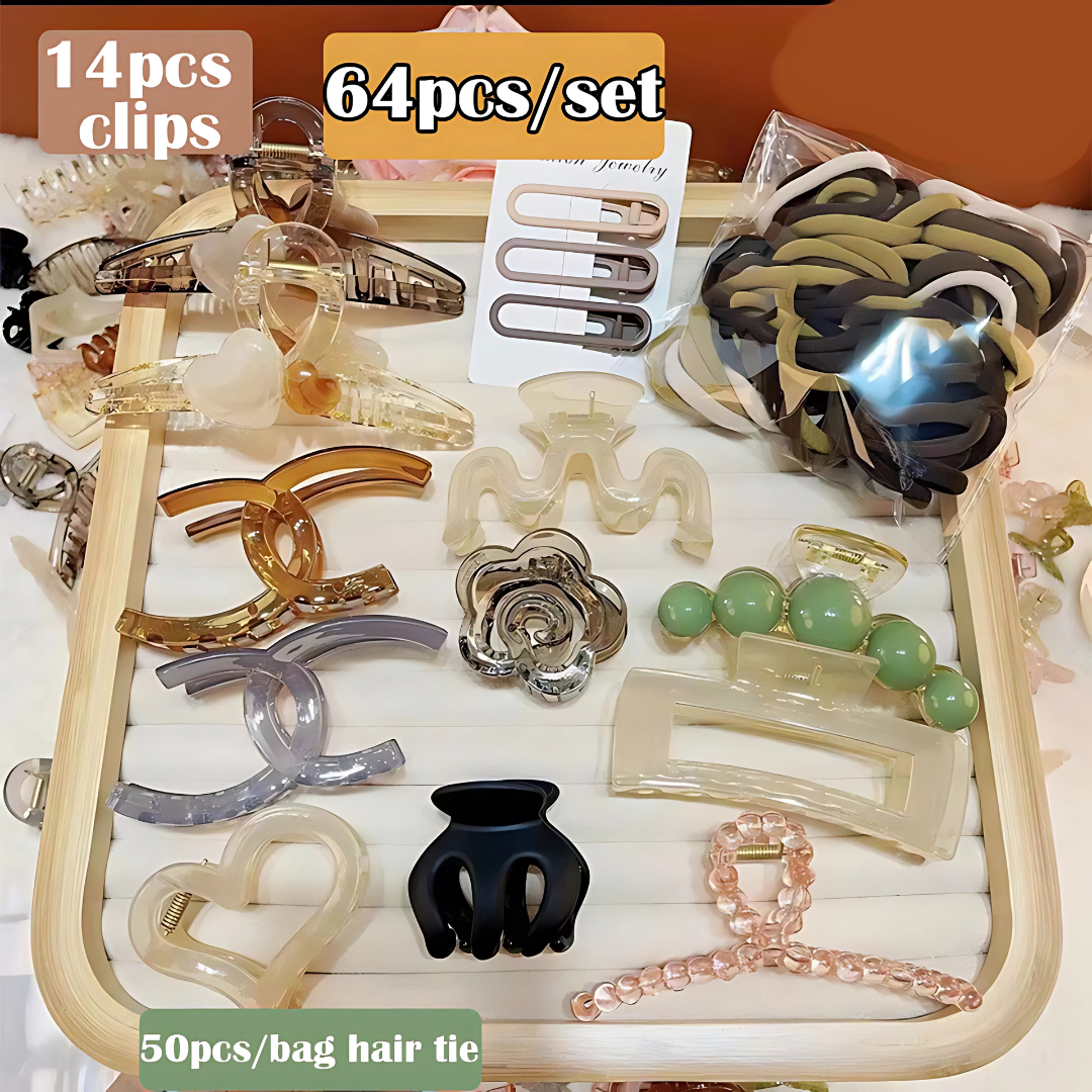 Korean Style Hair Accessories Set for Women Secure & Comfortable Hold