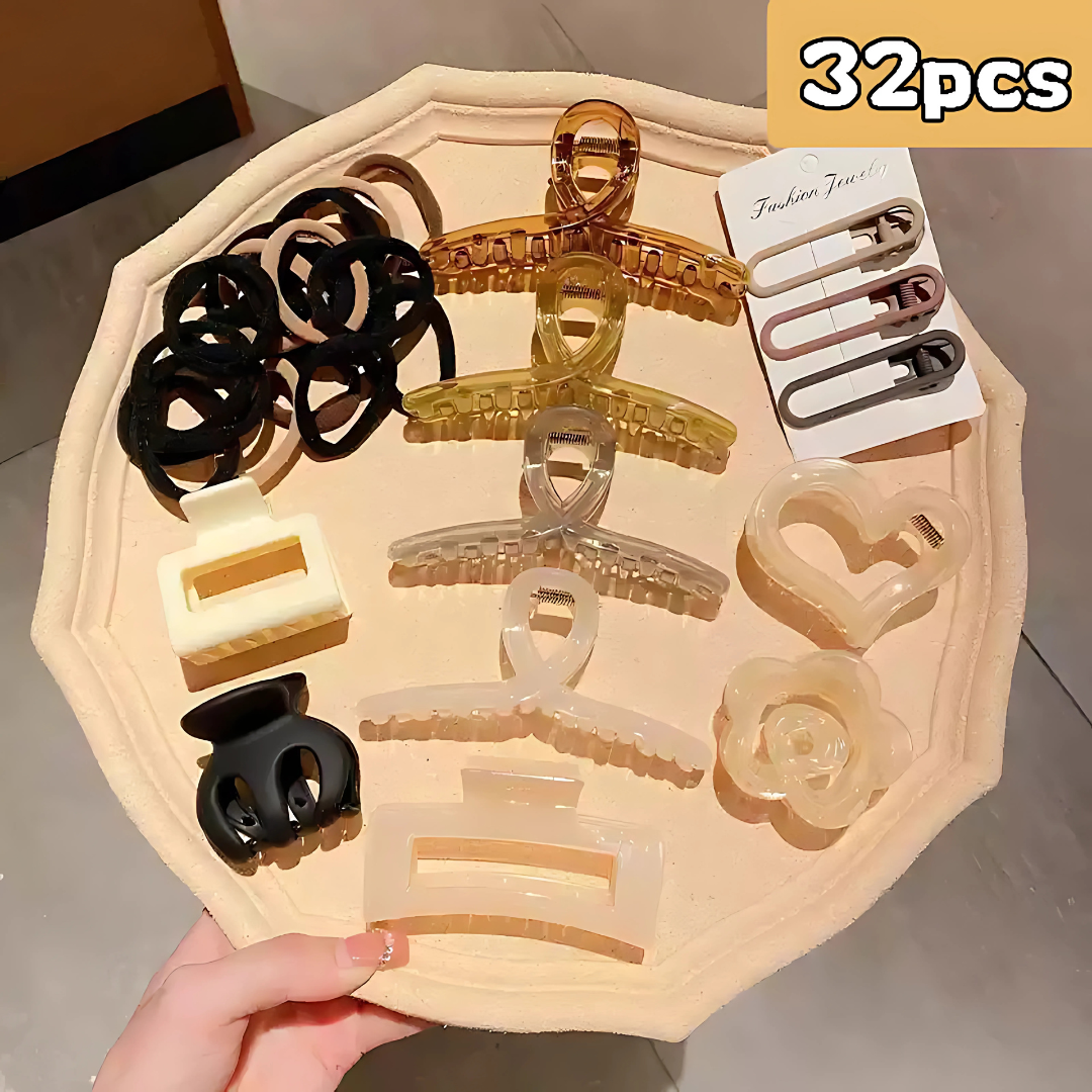 Korean Style Hair Accessories Set for Women Secure & Comfortable Hold