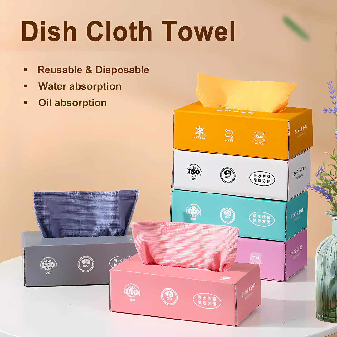 Microfiber Kitchen Dishcloths (20 Pcs) Super Absorbent, Quick-Dry & Reusable Cleaning Cloths