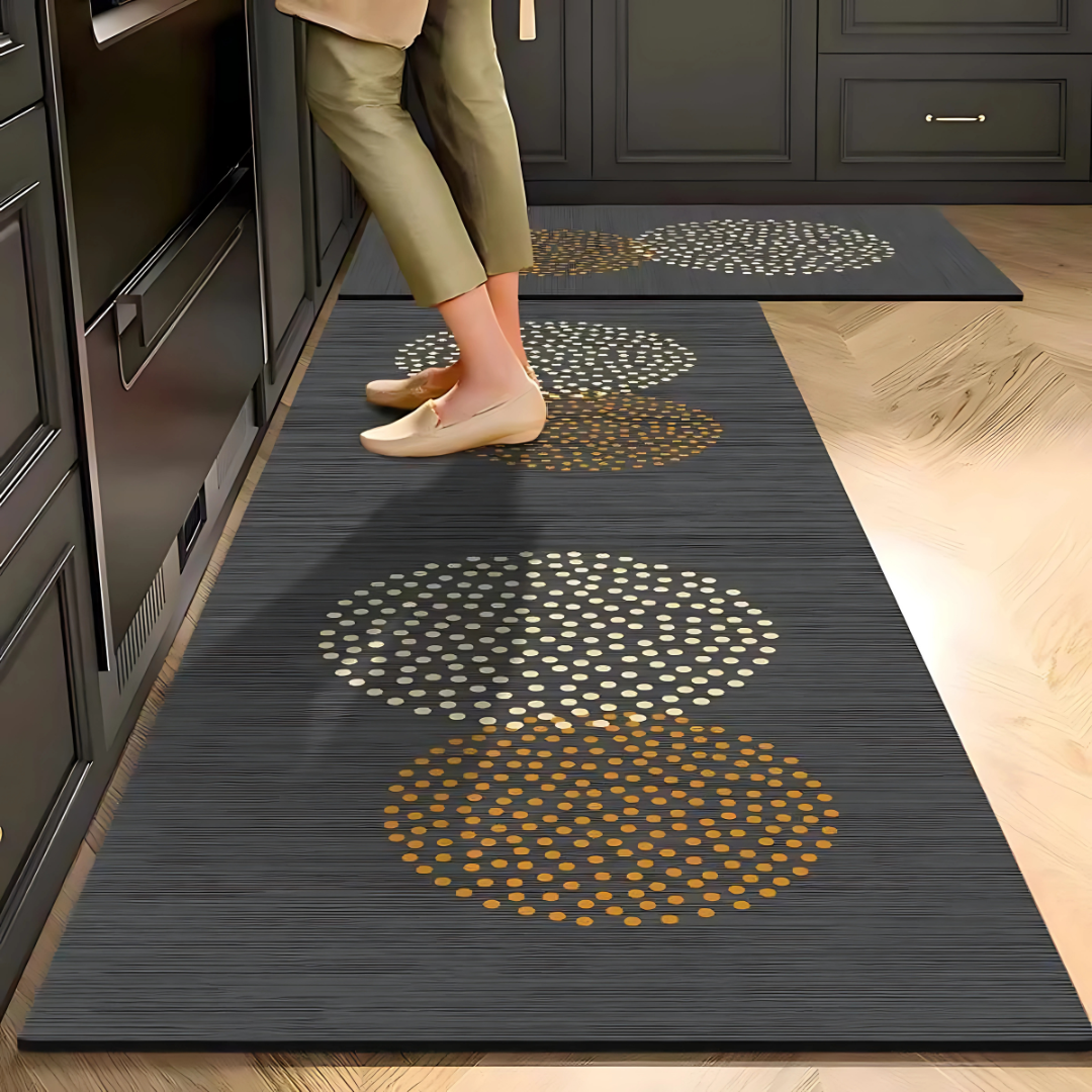 2PCS Kitchen Floor Mat Absorbent Easy Clean Mats