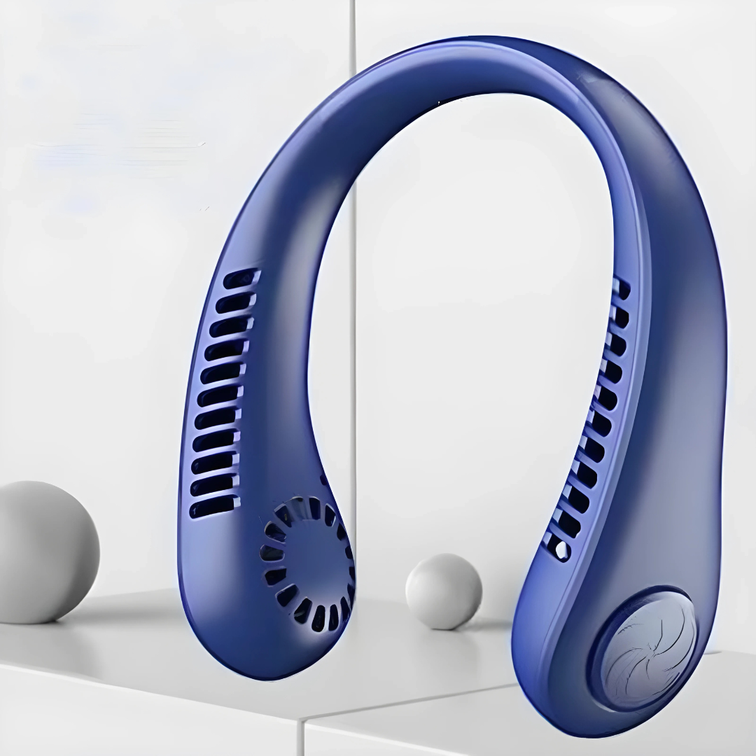 Mini Bladeless Neck Fan | Portable Hands-Free Cooling Fan