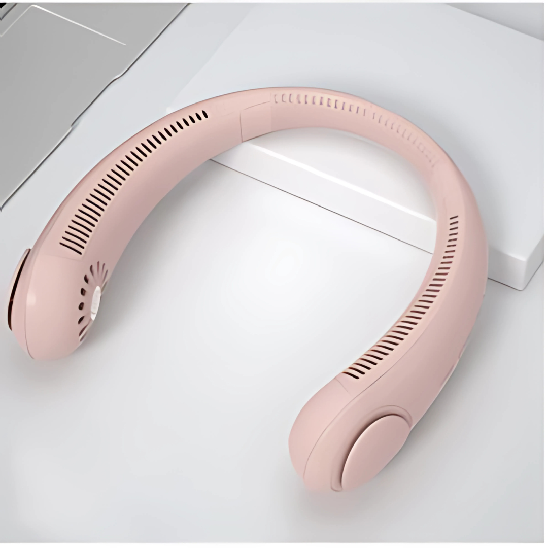 Mini Bladeless Neck Fan | Portable Hands-Free Cooling Fan