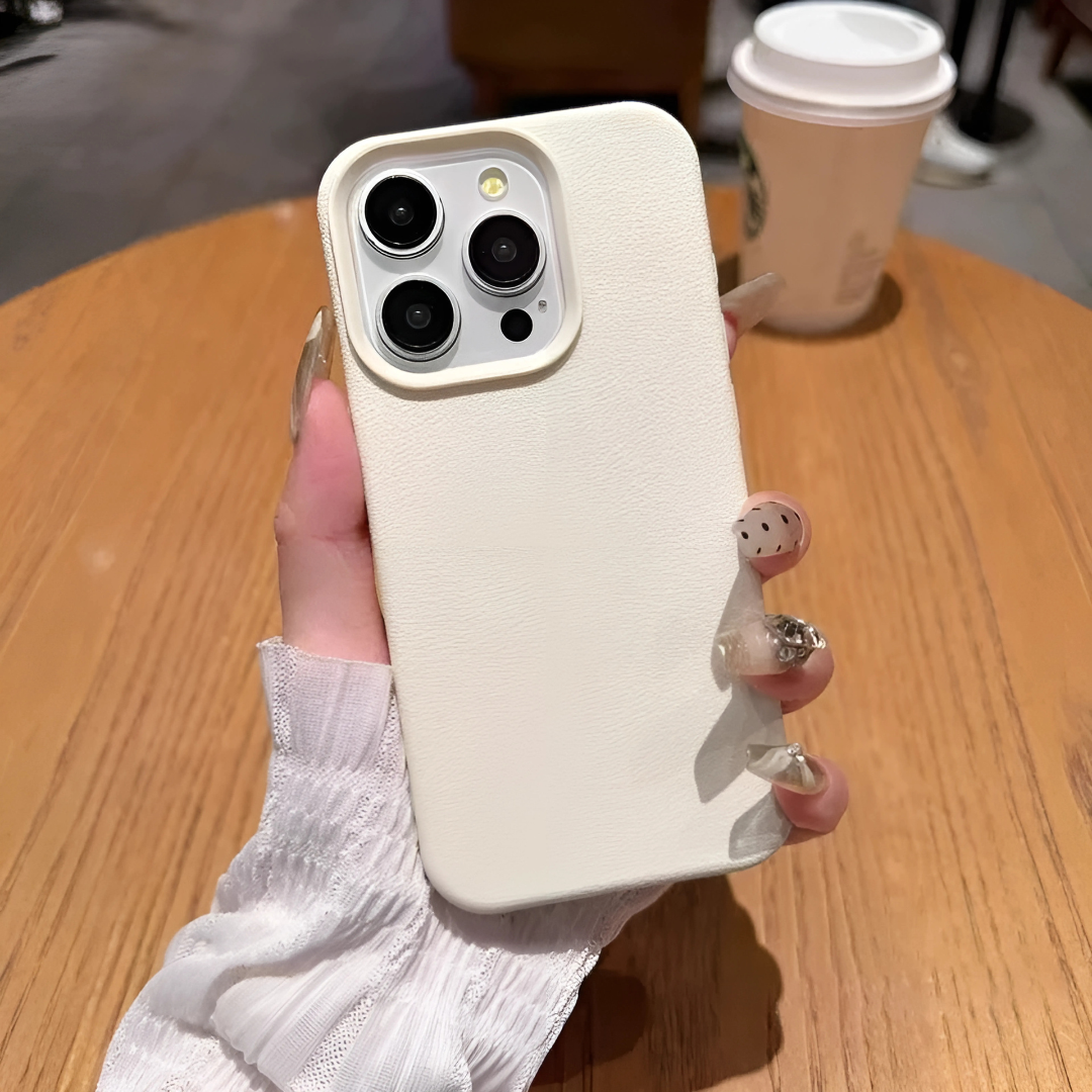 3D DIY Creative Maimen M Soft Leather iPhone Case