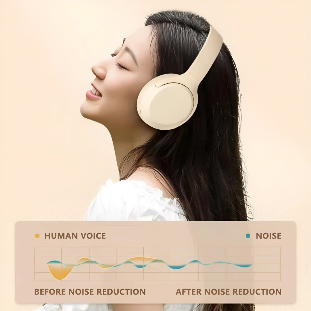 C2235 Wireless Bluetooth 5.0 Headphones Deep Bass & Noise Cancelling