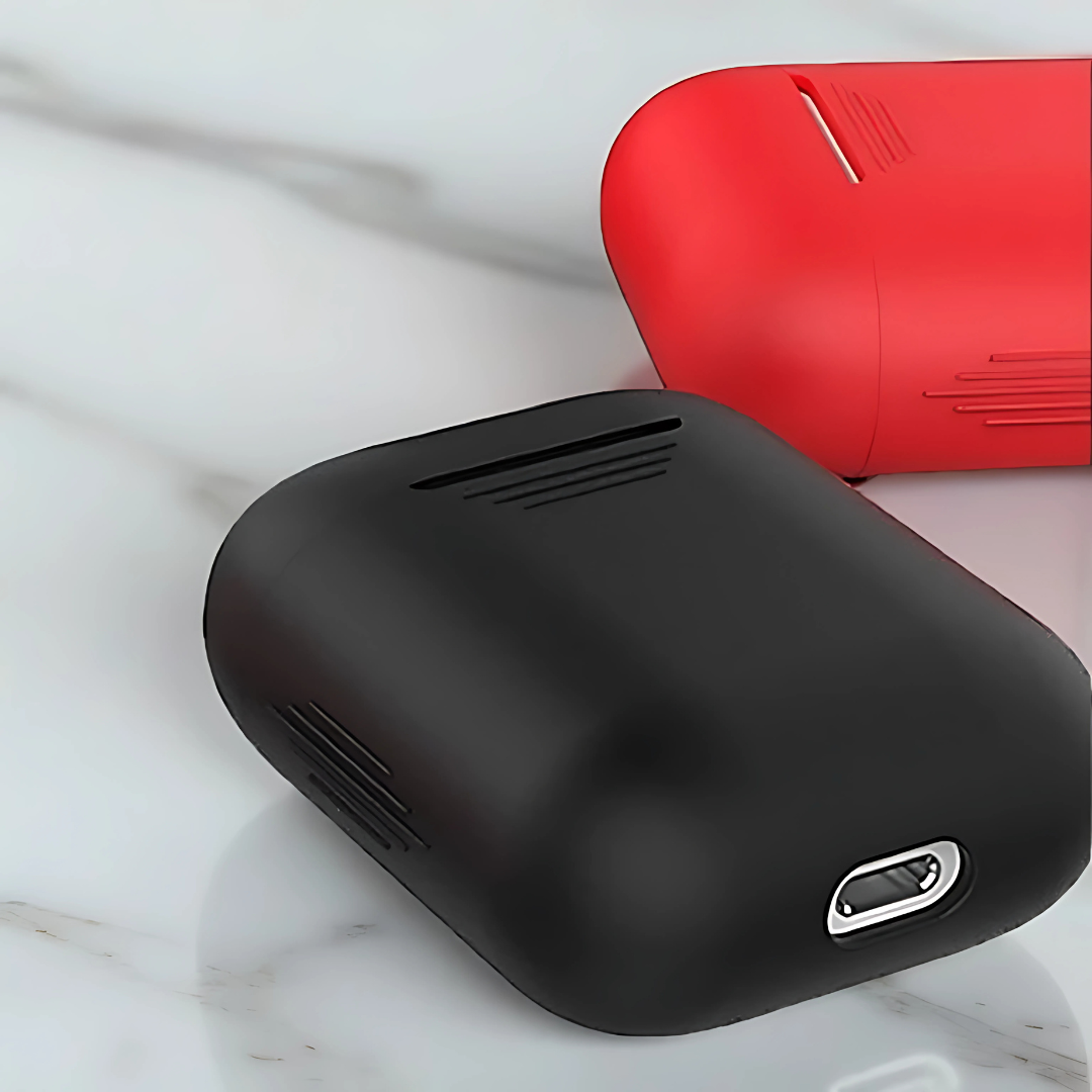 Shockproof Silicone Case for AirPods 1/2 Protective Cover with Easy Charging Access