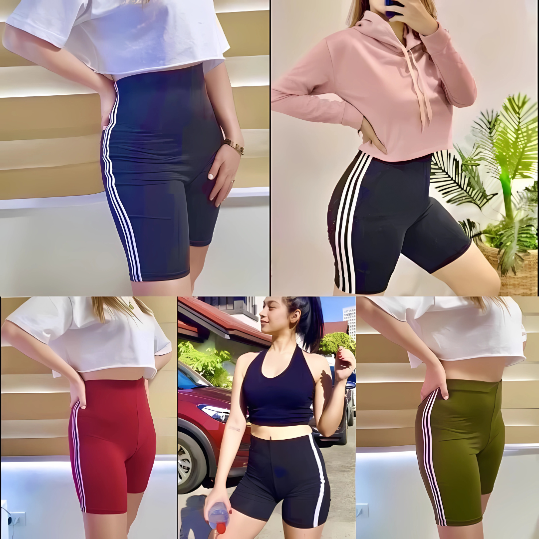 Stretchable High-Waist Biker Shorts for Women Cycling, Gym & Everyday Activewear