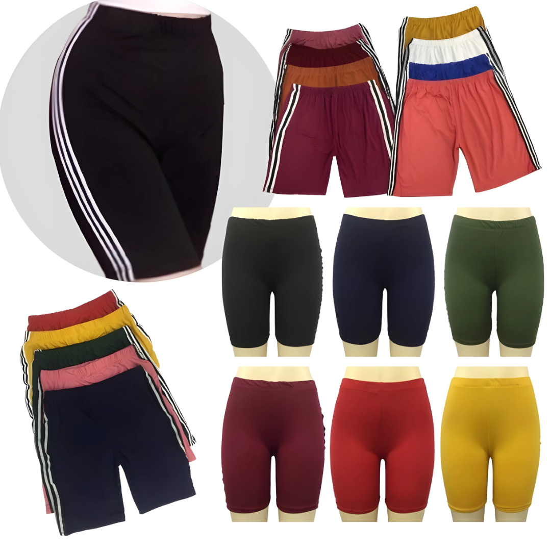 Stretchable High-Waist Biker Shorts for Women Cycling, Gym & Everyday Activewear